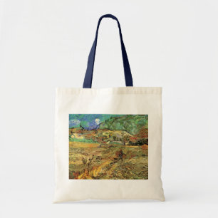 Bolsa Tote Campo de Trigo Fechado com Camponês por Vincent va