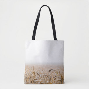 BOLSA TOTE CAMPO DE TRIGO MARAVILHOSO DURANTE O DIA
