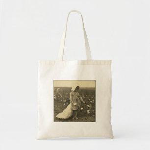 Bolsa Tote Campo do algodão