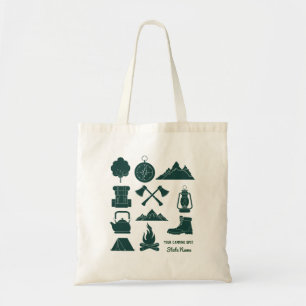 Bolsa Tote Campos de Colagem Personalizados de Souvenir