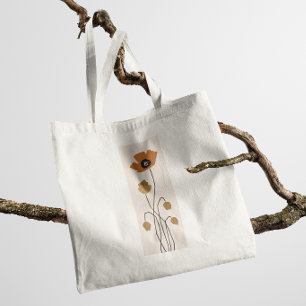 Bolsa Tote Campos de Outono Silenciados e Mudos