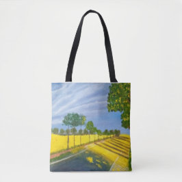 Bolsa Tote Campos Dourados e Caminho
