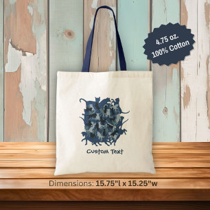 Bolsa Tote Camuflagem de Marinho de gatos