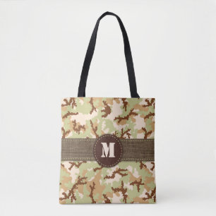 Bolsa Tote Camuflagem do deserto