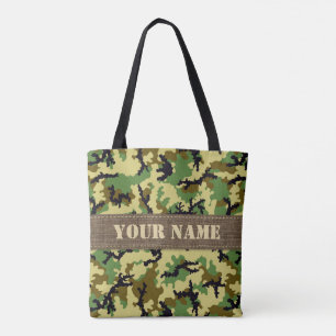 Bolsa Tote Camuflagem florestal