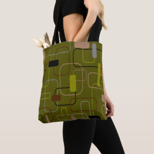 Bolsa Tote Camuflagem Moderna do Século médio