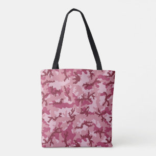 Bolsa Tote Camuflagem rosa