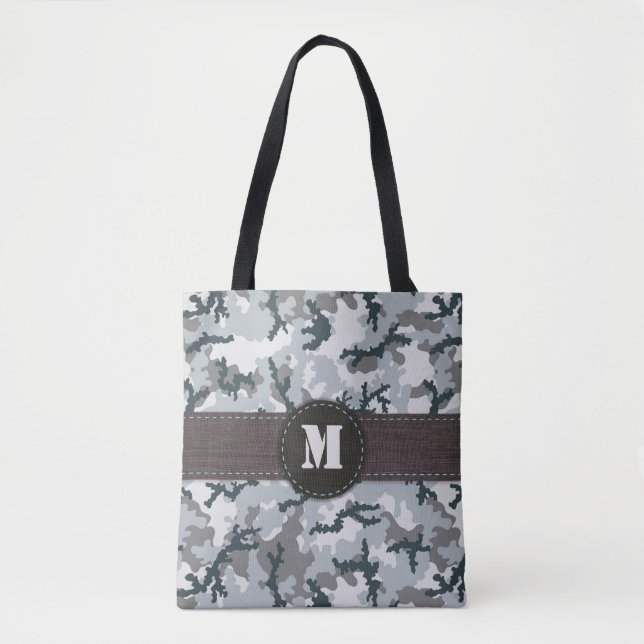 Bolsa Tote Camuflagem urbana (Frente)