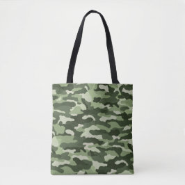 Bolsa Tote Camuflagem Verde