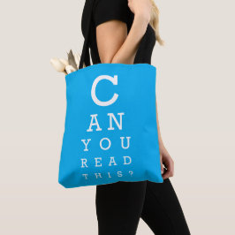 Bolsa Tote Can you read this?