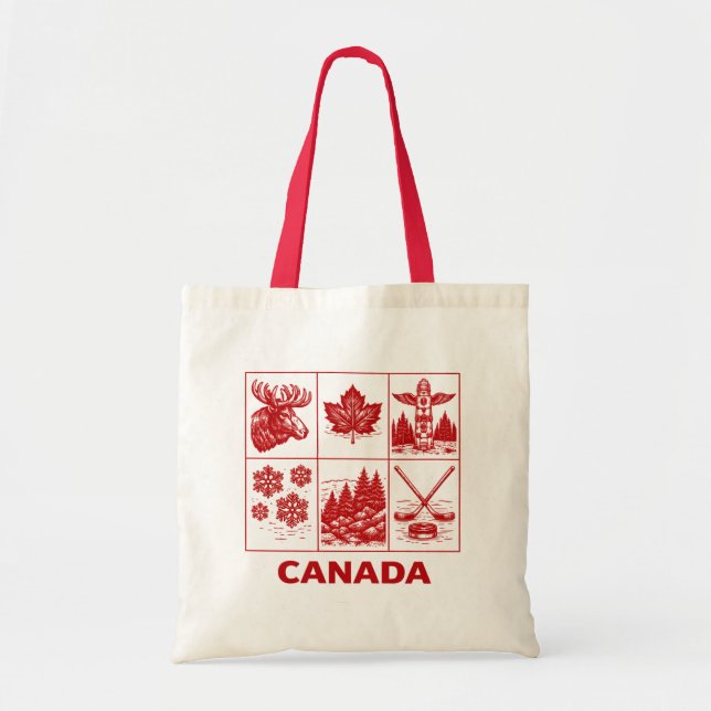Bolsa Tote Canadá (Frente)