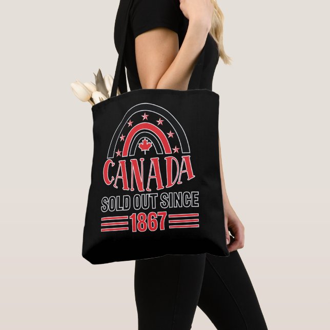 Bolsa Tote Canadá desde 1867 (Close Up)