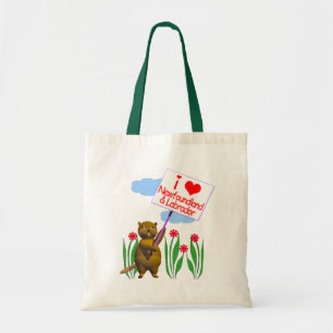 Bolsa Tote Canadense Beaver ama Terra Nova, Labrador