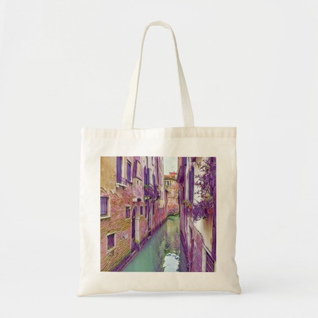 Bolsa Tote Canal italiano de Veneza da sacola (Frente)