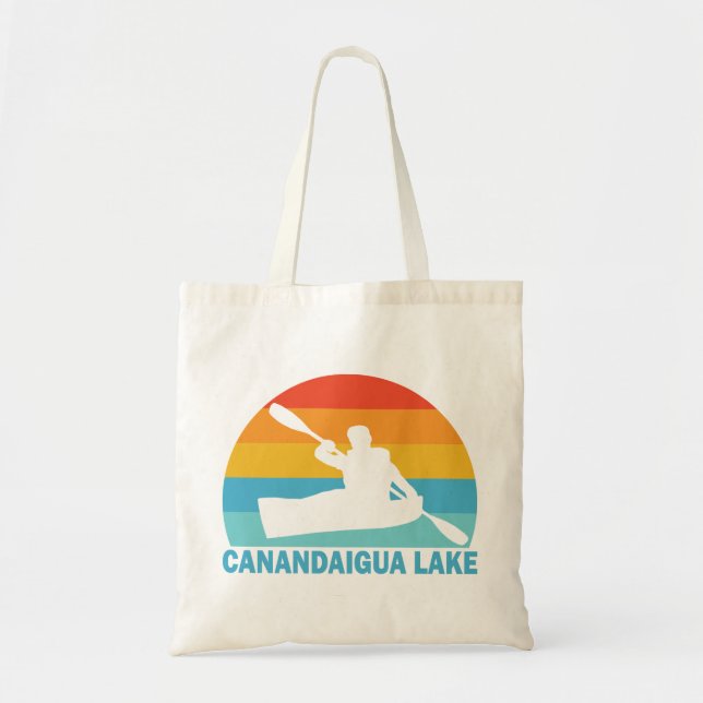 Bolsa Tote Canandaigua Lake New York Kayak (Frente)