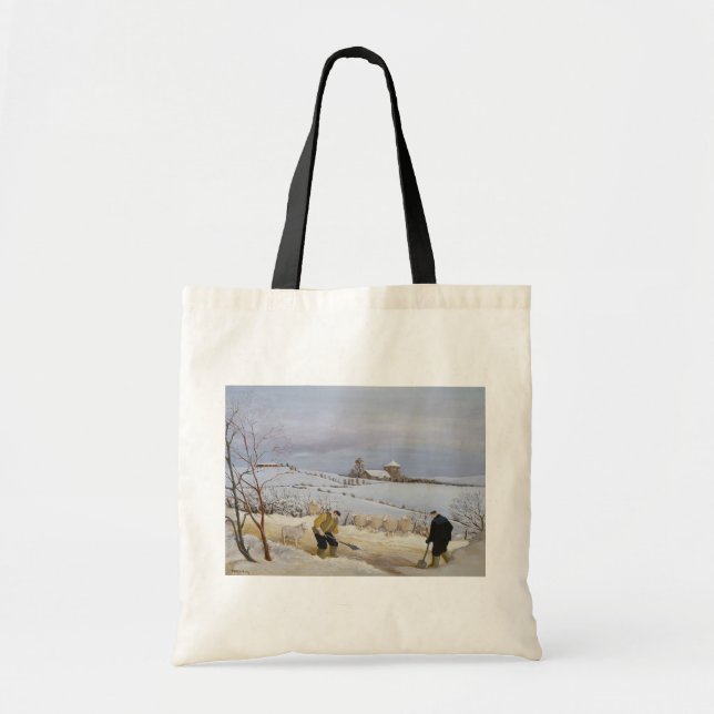 Bolsa Tote Cancelando a neve (Frente)