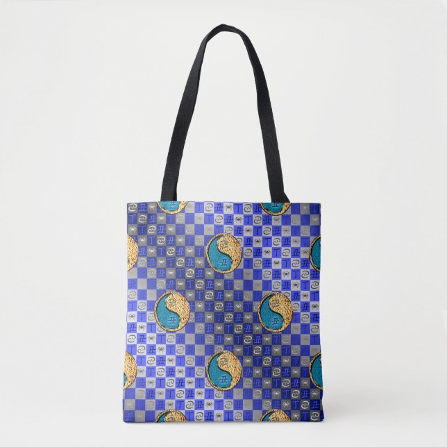Bolsa Tote Câncer & Boi de Fogo (Frente)