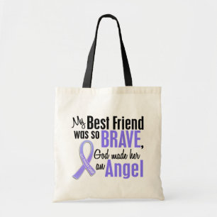 Bolsa Tote Cancer de estômago (fêmea) do melhor amigo do an