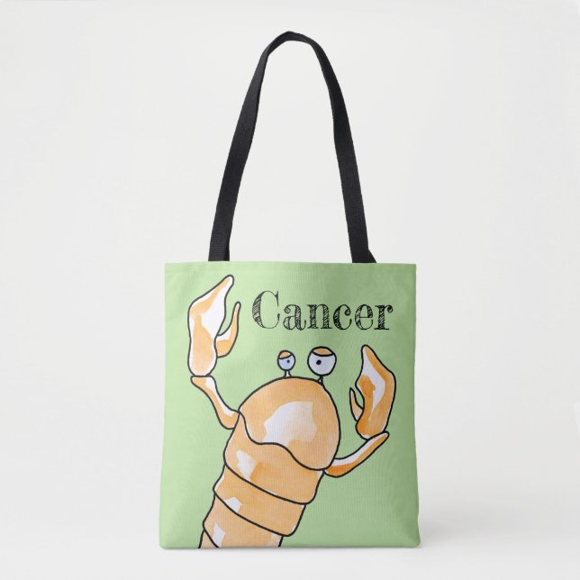 Bolsa Tote Cancer Zodiac (Frente)