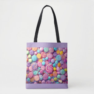 Bolsa Tote Cândias Coloridas