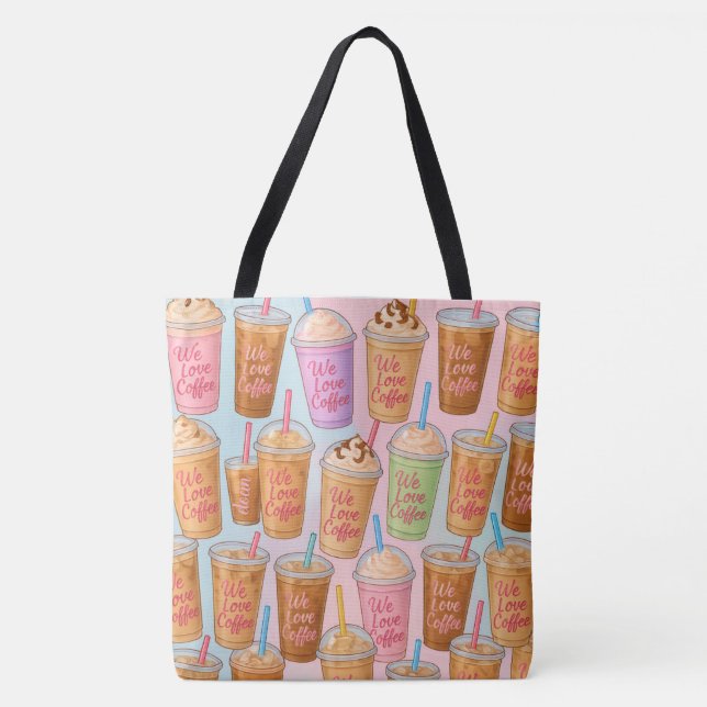 Bolsa Tote Candied coffee (Frente)