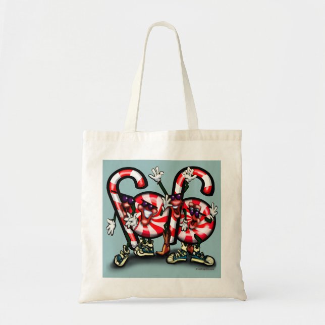Bolsa Tote Candy Cane Gang (Frente)