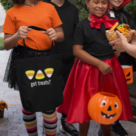 Bolsa Tote Candy Corn Tem Tratamentos? Truque ou tratamento d
