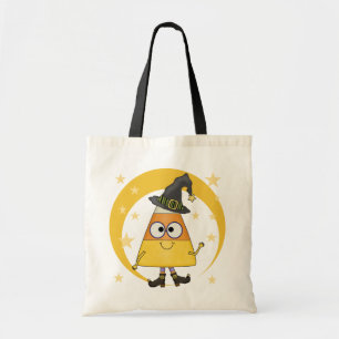 Bolsa Tote Candy Corn Witch Halloween