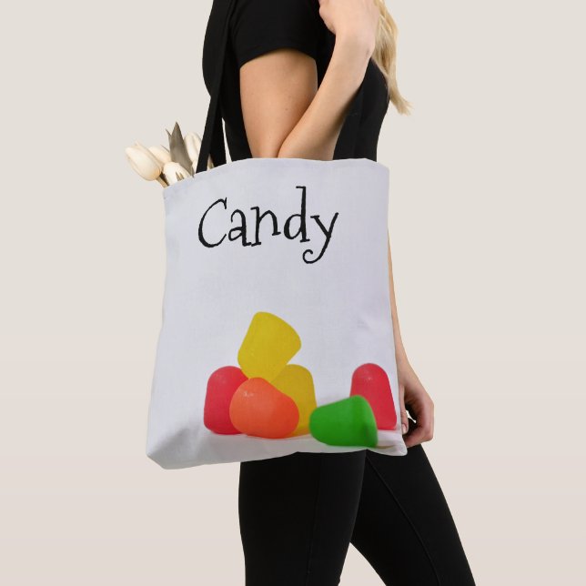 Bolsa Tote Candy Droge Gummies Jelly Beans Halloween (Close Up)