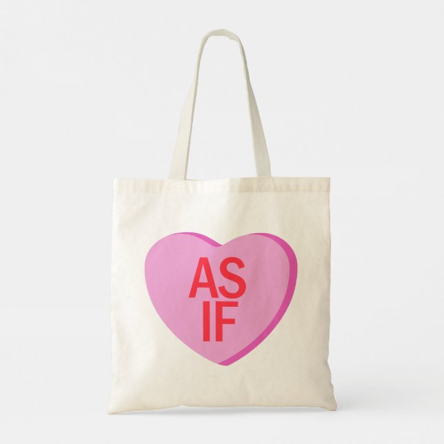 Bolsa Tote Candy Heart - AS IF (Verso)