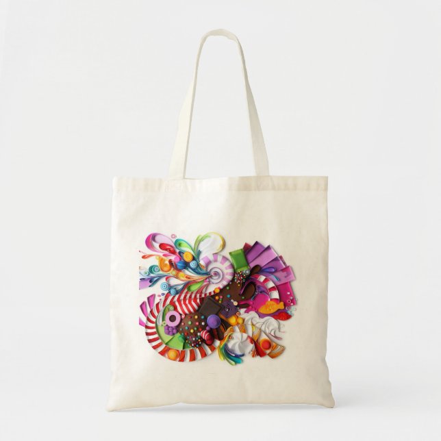 Bolsa Tote CandyCrush inspirou a sacola (Frente)