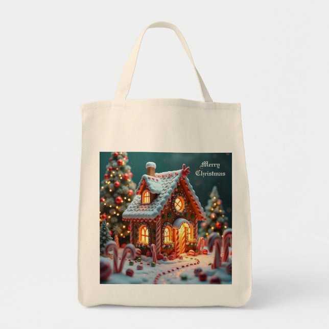 Bolsa Tote Candyhouse Natal (Frente)