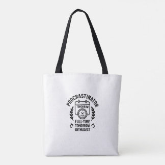 Bolsa Tote Caneca do Procrastinador