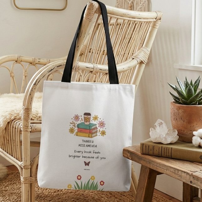 Bolsa Tote Caneca Personalizada Agradecimento Professores (Criador carregado)