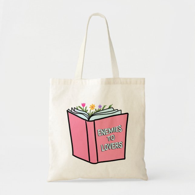 Bolsa Tote Canecas Inimigos para Amantes (leitor) (Frente)