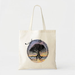 Bolsa Tote Caneta e Tinta no Sunset