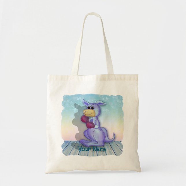 Bolsa Tote Canguru Boxeador (Frente)