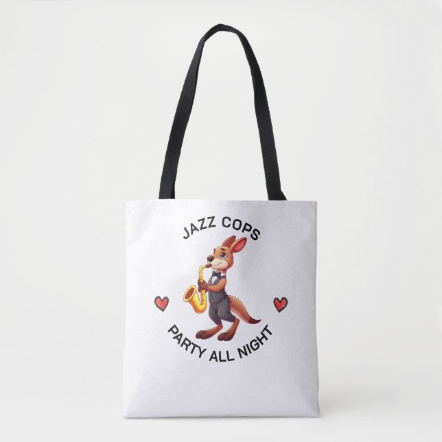 Bolsa Tote Canguru engraçado (Frente)