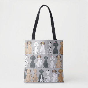 Bolsa Tote Caninos