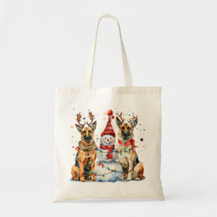 Bolsa Tote Caninos de German shepherd de Natal