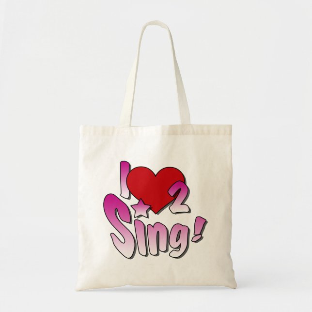 Bolsa Tote Cantando (Frente)