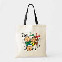 Cantando Camisetas de Natal e presentes