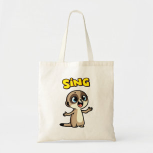 Bolsa Tote Cantando Meerkat