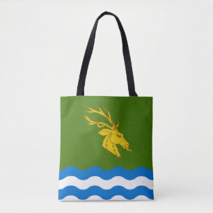 Bolsa Tote Cantão de Buckston-on-Eno Populace Crachá