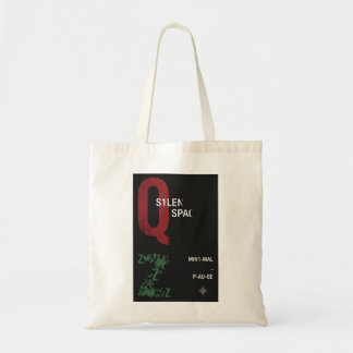 Bolsa Tote Canva com Tipografia