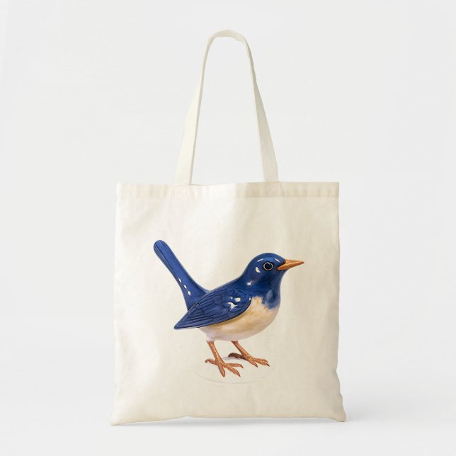 Bolsa Tote Canvas Bluebird (Frente)