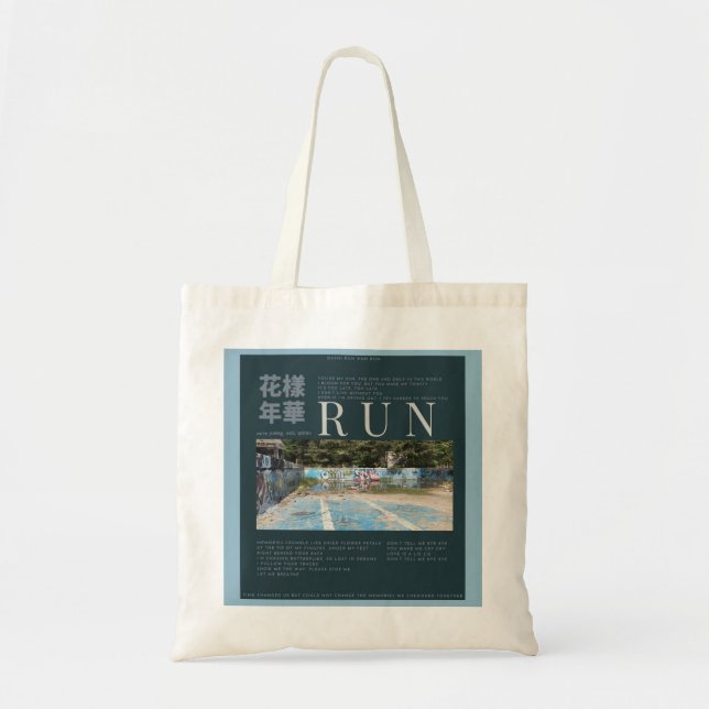 Bolsa Tote Canvas Cinematográfico Correndo (Frente)
