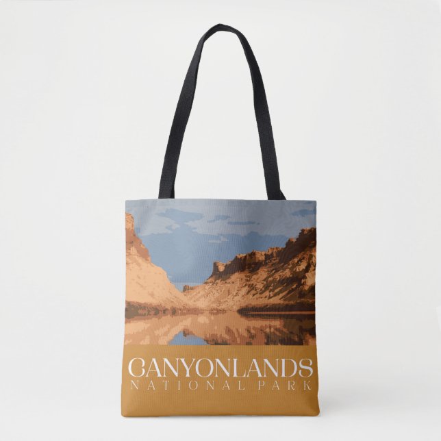 Bolsa Tote Canyonlands National Park Bolsa, Utah Bag (Frente)