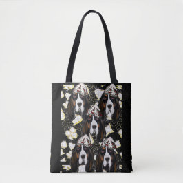 BOLSA TOTE CÃO BASSET