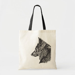 Bolsa Tote cão belga do groenendael